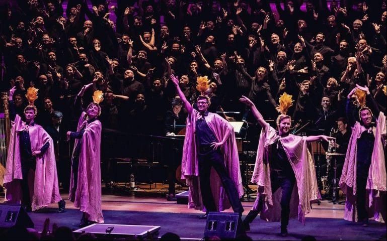 London Gay Men's Chorus in full swing
